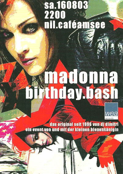 Madonna Birthday Bash